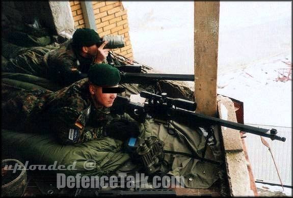 German Army Snipers looking