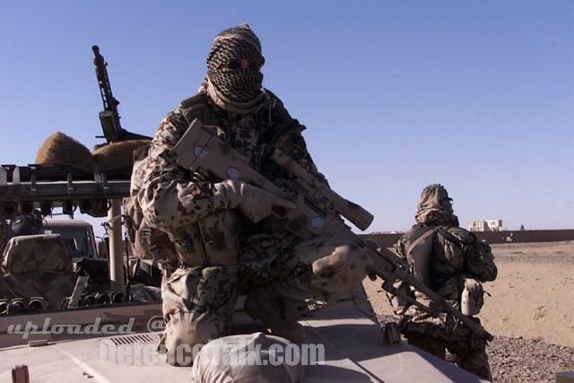 German Army Snipers waiting