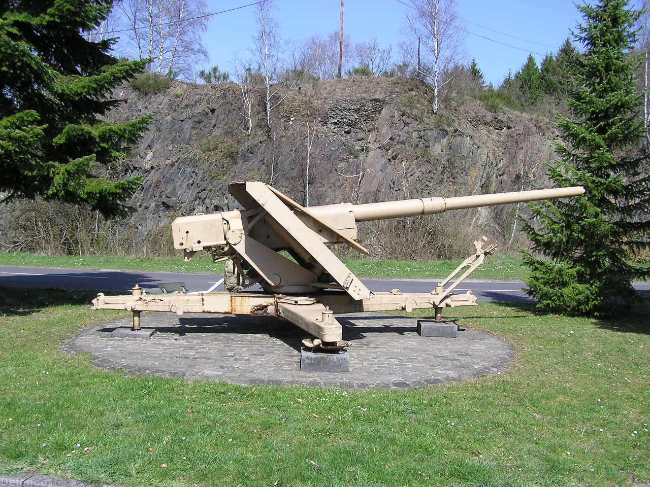 German canon wreck Troisvierges