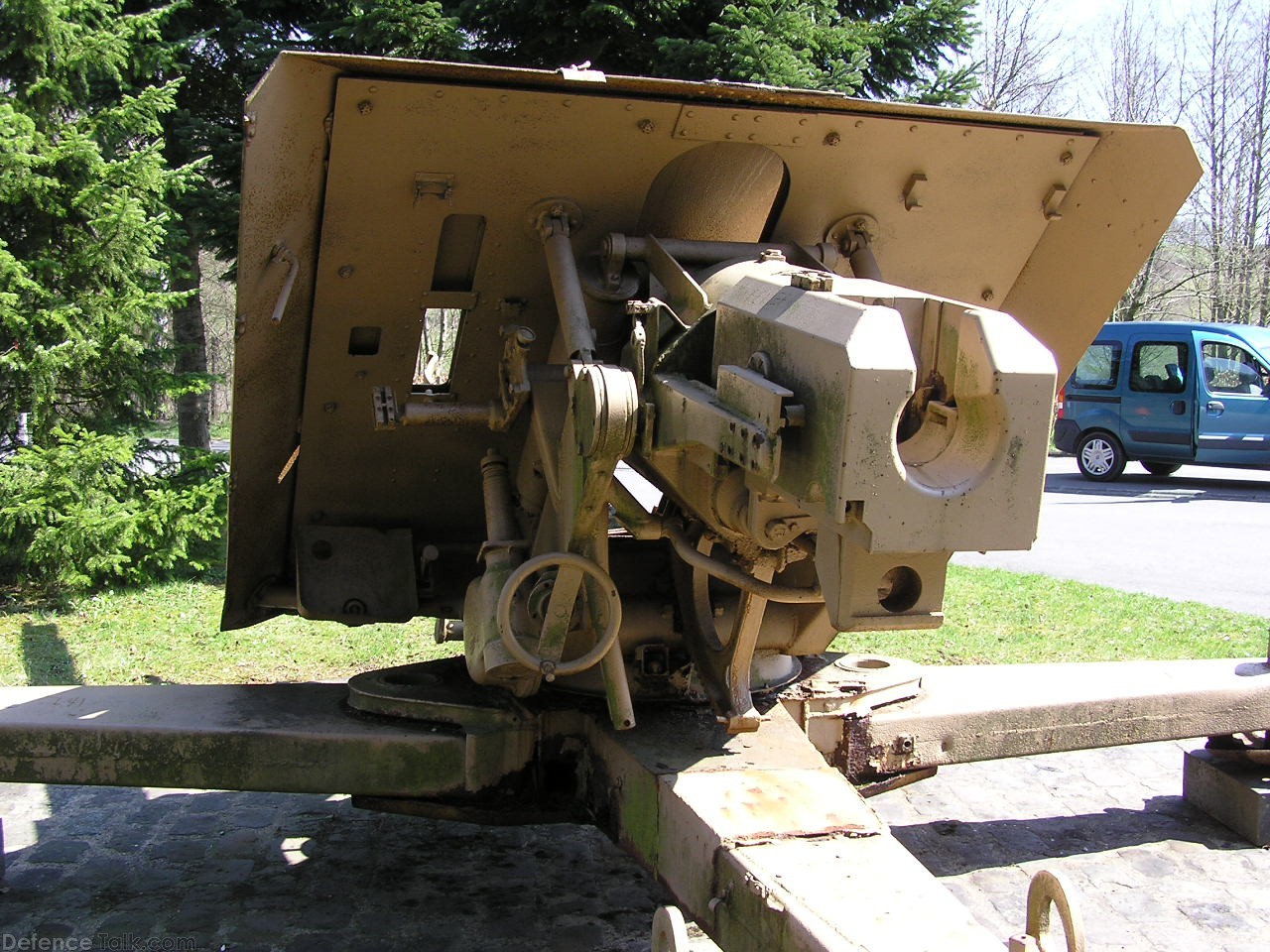 German canon wreck Troisvierges