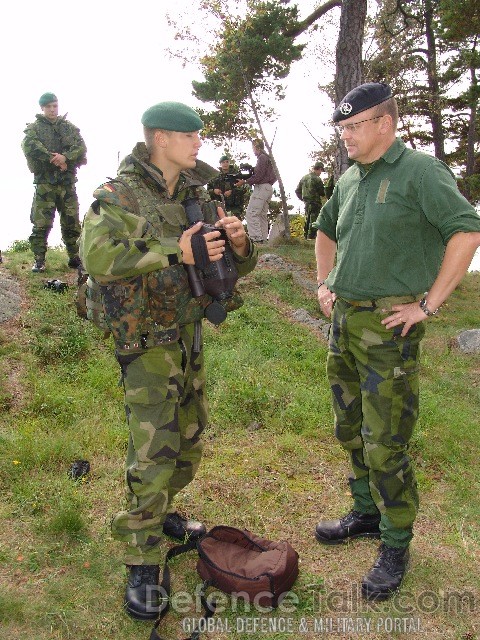 German soldier system test - Army Combat School