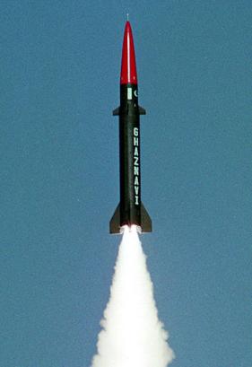 Ghaznavi-HatafIII- Short Range Ballistic Missile