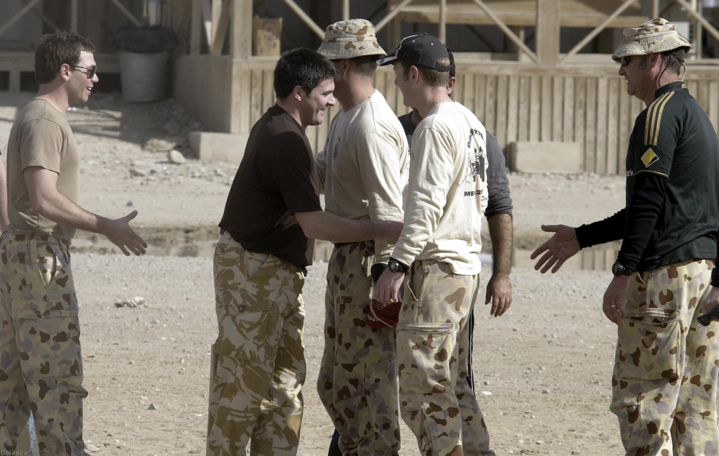 Good Sports - Australia and England cricket at Kandahar