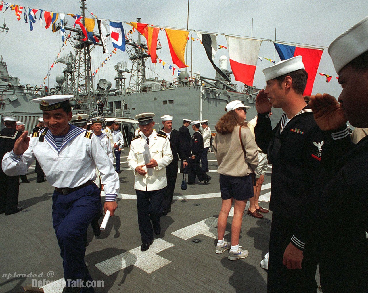 Goodwill Visit to Pearl Harbor, Hawaii - Chinese Navy