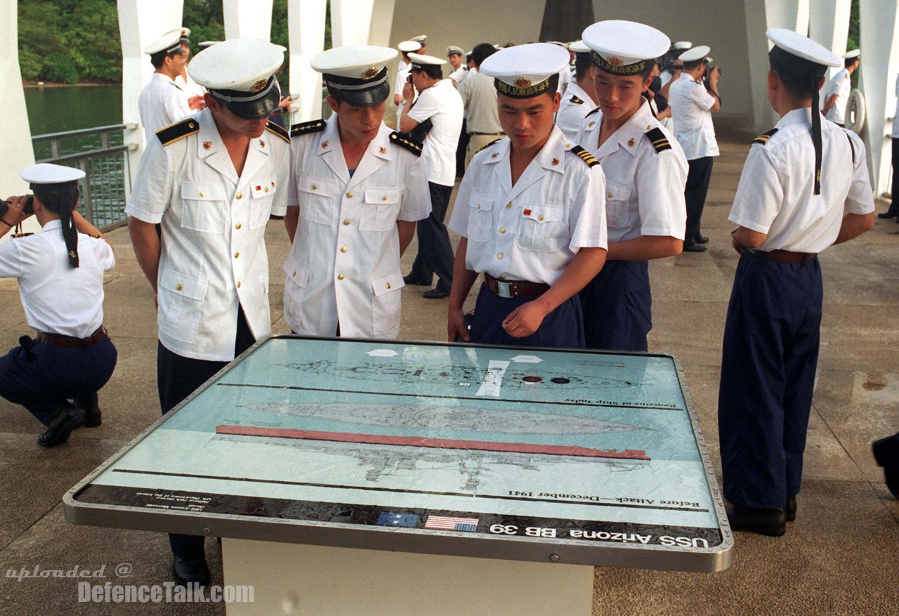 Goodwill Visit to Pearl Harbor, Hawaii - Chinese Navy