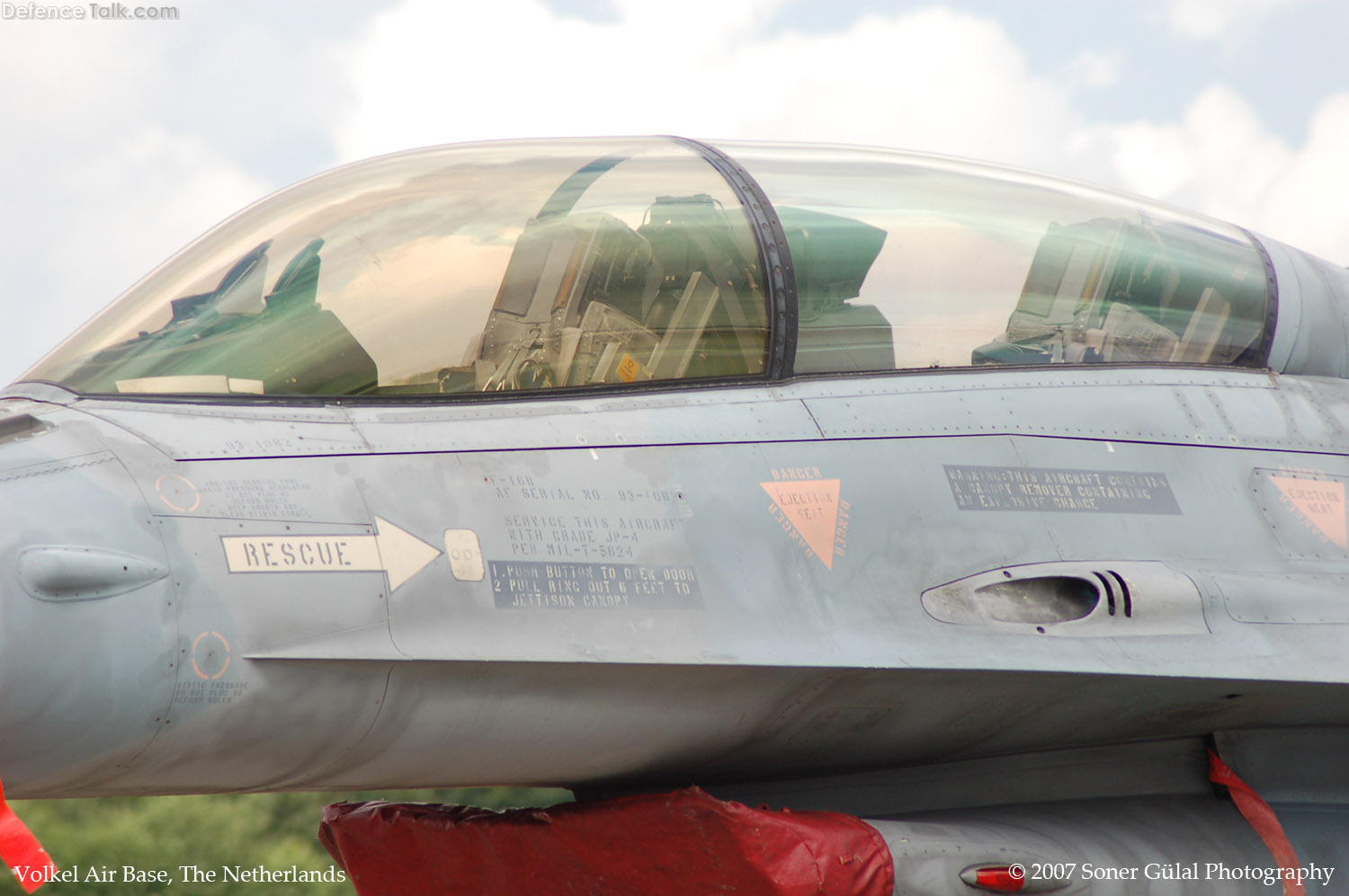 Greek F-16D in Volkel (NL)