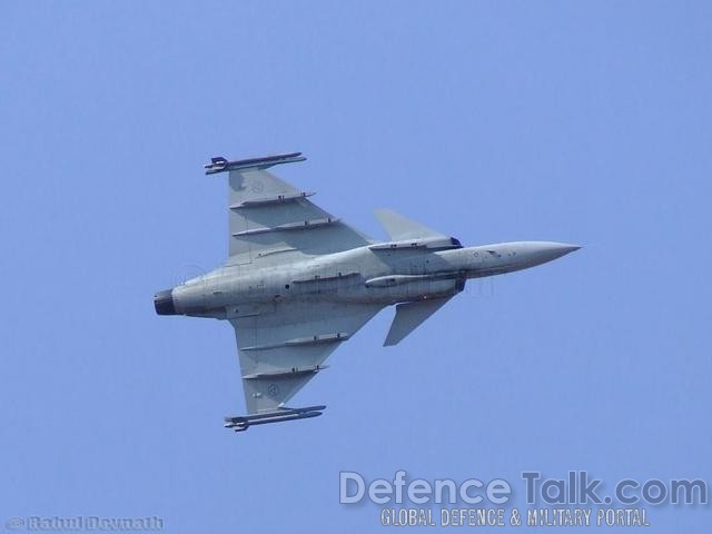 Gripen Fighter Aircraft - Aero India 2007, Air Show