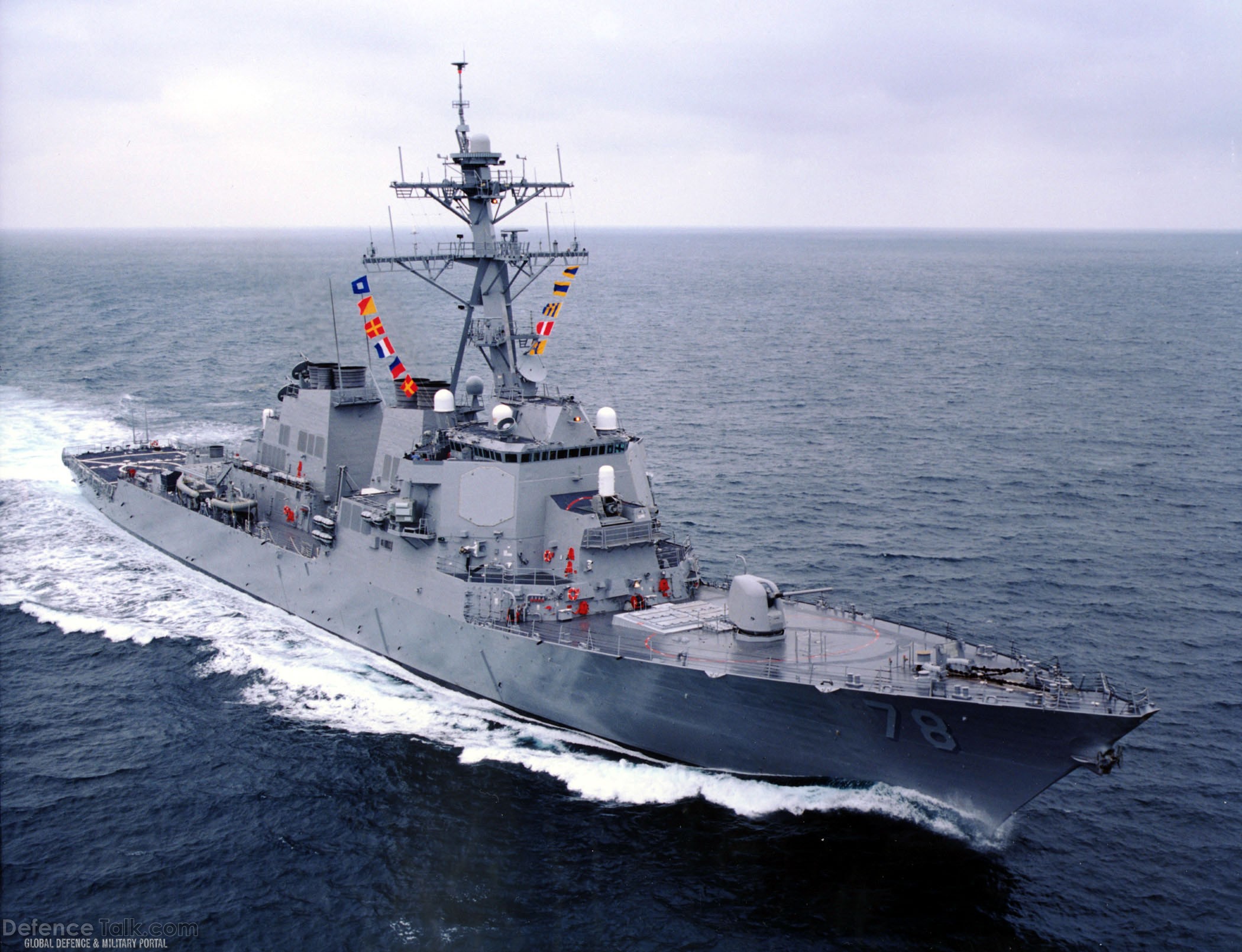 Guided missile destroyer USS Porter (DDG 78) - US Navy
