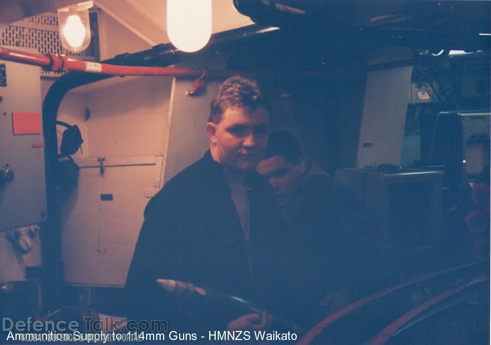 Gunbay - HMNZS Waikato 1988