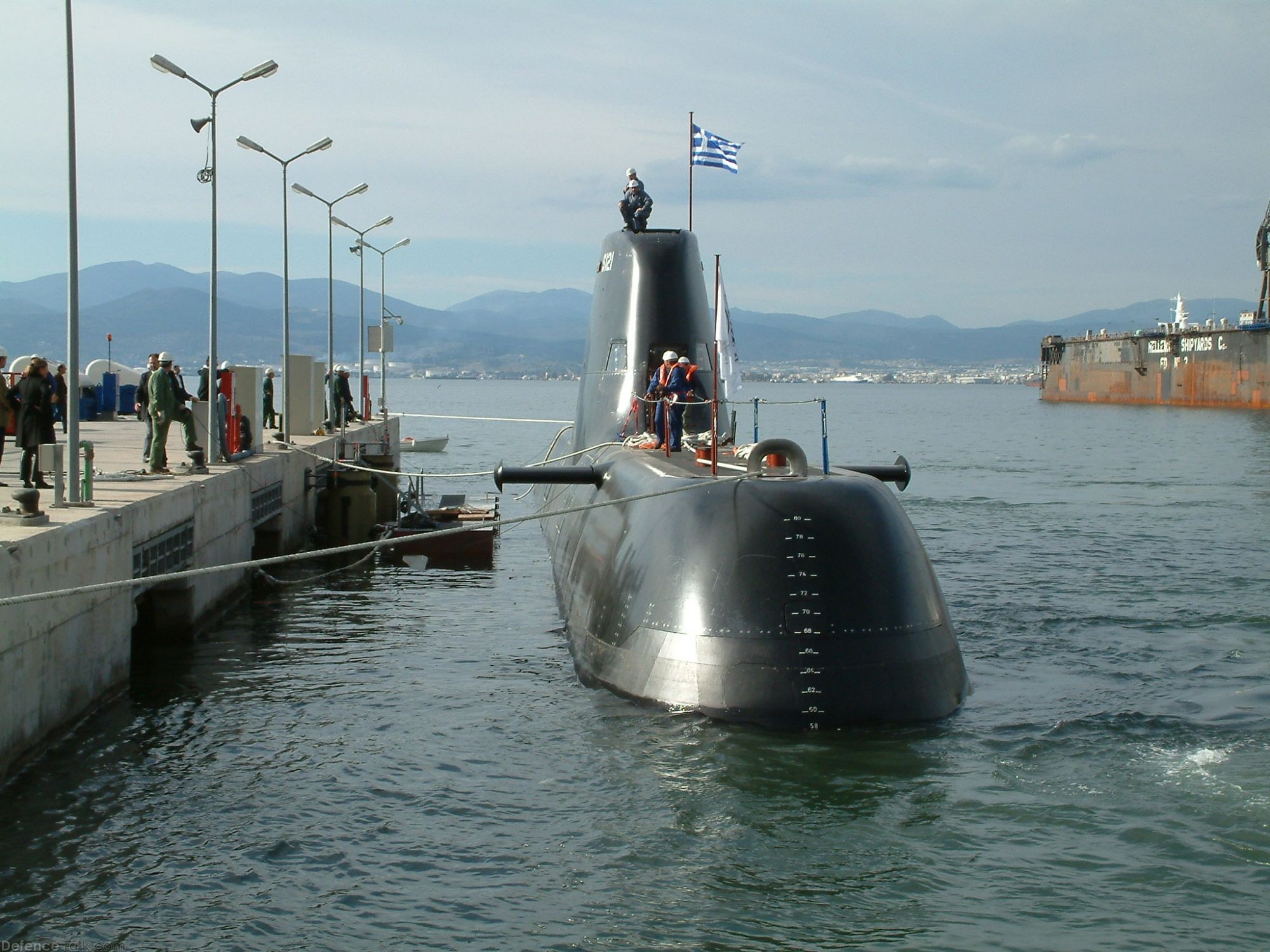 H/N Submarine Pipinos after Launching February 2007