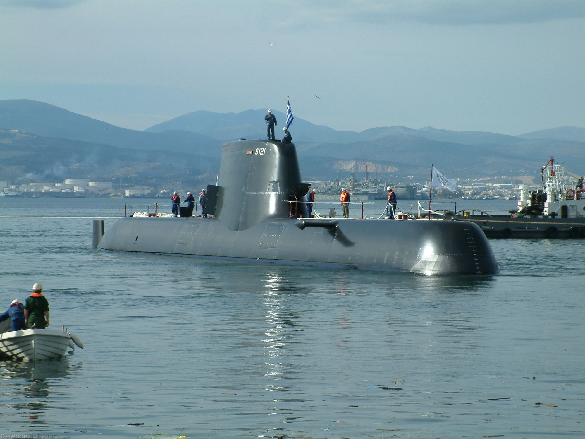 H/N Submarine Pipinos after Launching February 2007