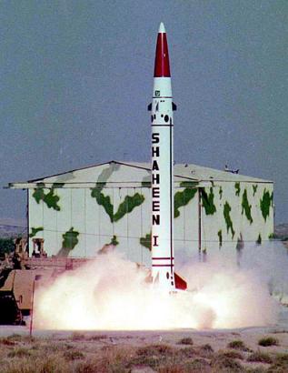 HatafIV-ShaheenI-Intermediate Range Nuclear Capable Missile