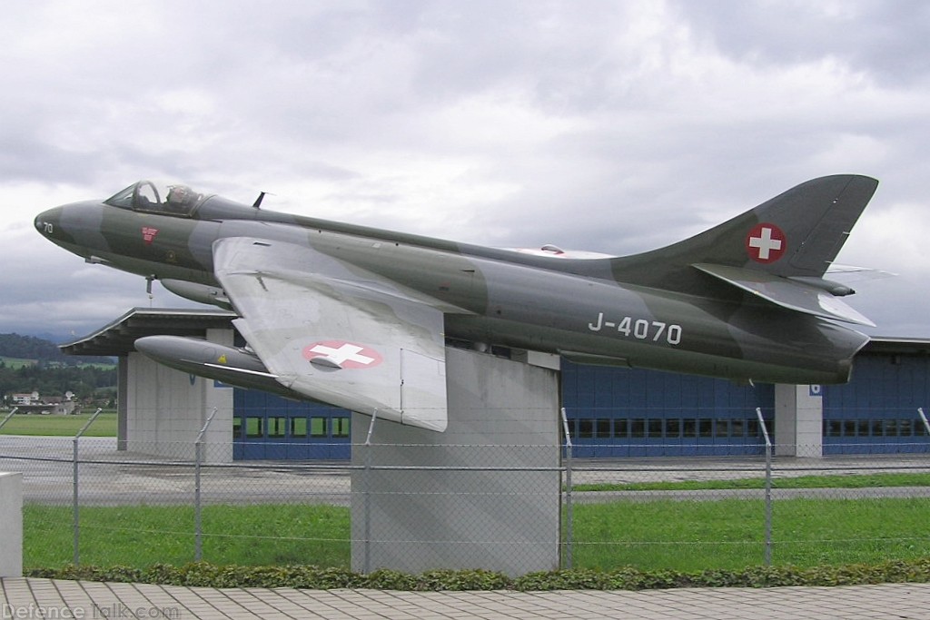 Hawker Hunter F58 Swiss Air Force