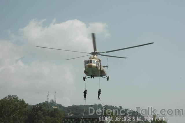 Helicopter - Joint Pakistani & Turkish Armed Forces Exercise