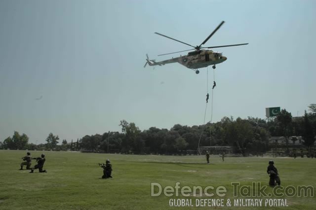 Helicopter - Joint Pakistani & Turkish Armed Forces Exercise