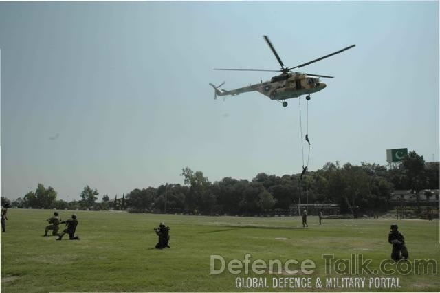 Helicopter - Joint Pakistani & Turkish Armed Forces Exercise