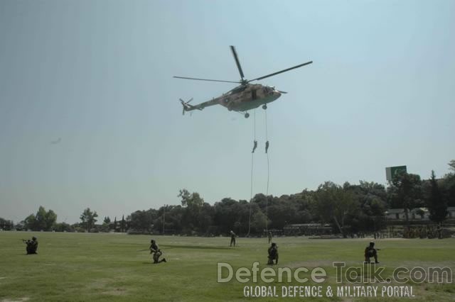 Helicopter - Joint Pakistani & Turkish Armed Forces Exercise