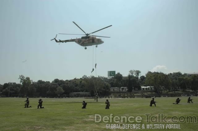 Helicopter - Joint Pakistani & Turkish Armed Forces Exercise