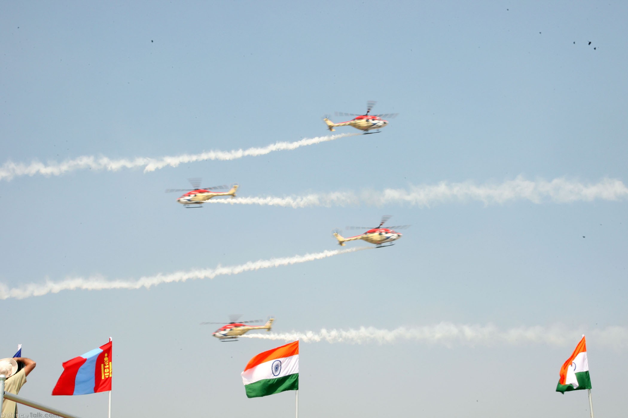 Helicopter Team - Aero India 2009, Air Show