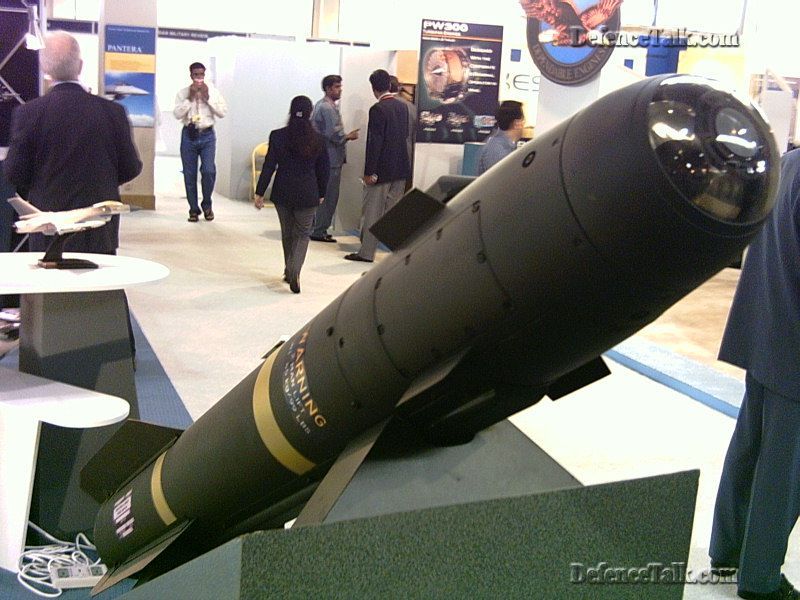 Hellfire missile at Ideas 2004