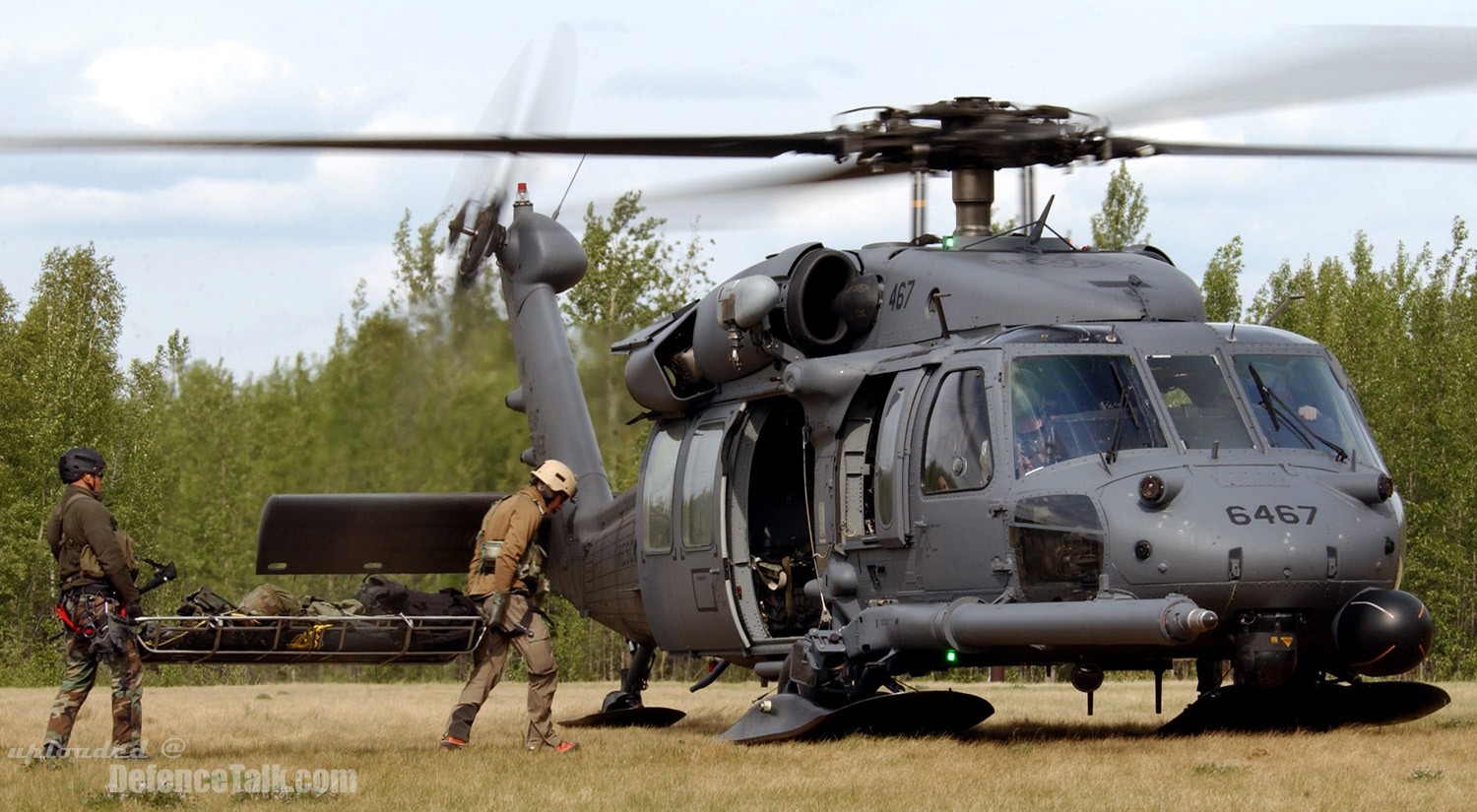 HH-60 Pave Hawk during a combat search and rescue mission for exercise Nort