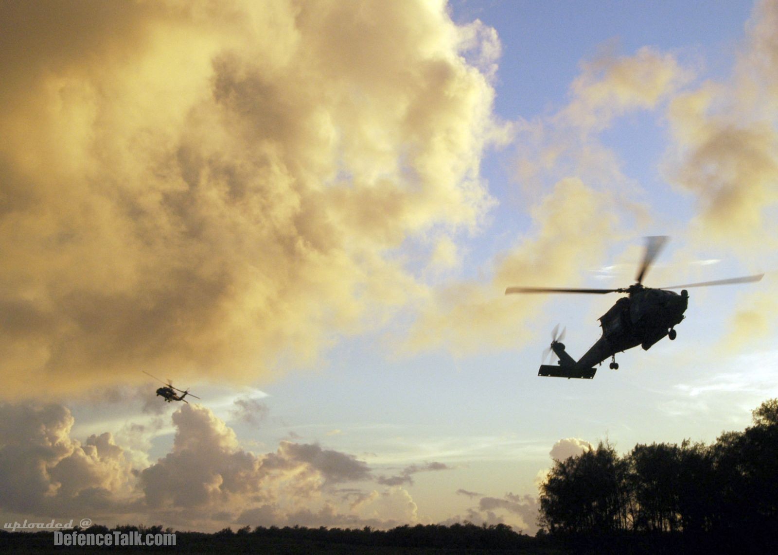 HH-60H helicopter - Valiant Shield 2006 - Strike Warfare Missions