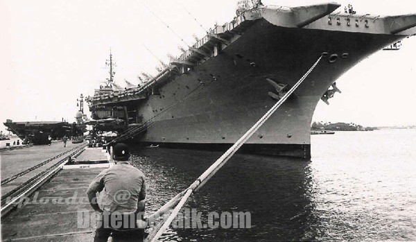 HMAS Melbourne and USS Ranger