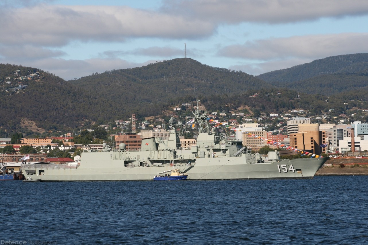 HMAS Parramatta at Royal Hobart Regatta