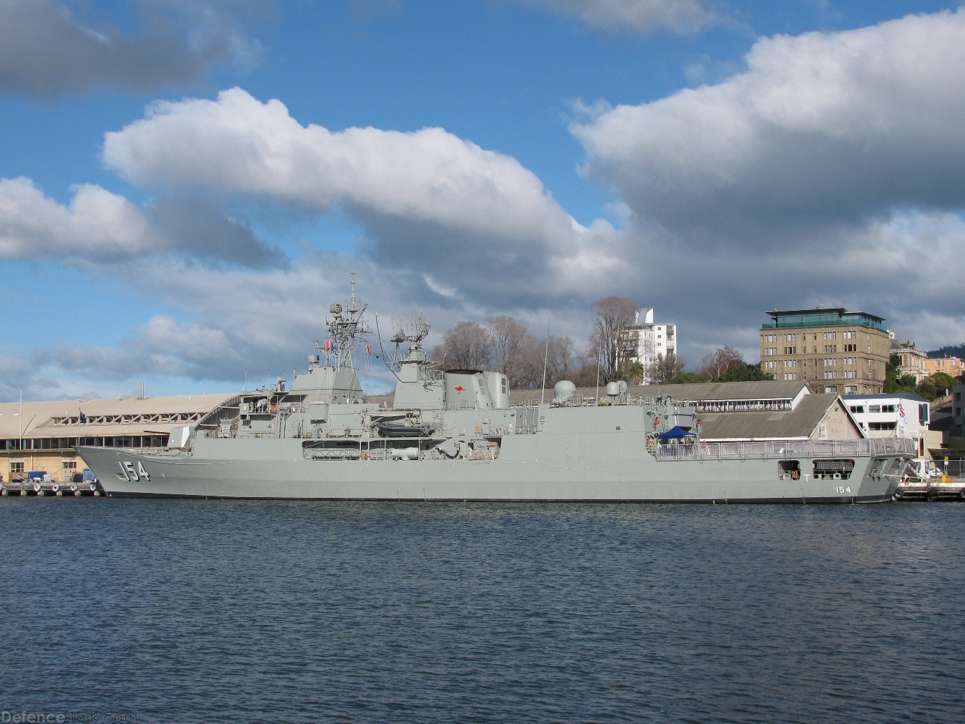 HMAS Parramatta in Hobart 31st July, 2009