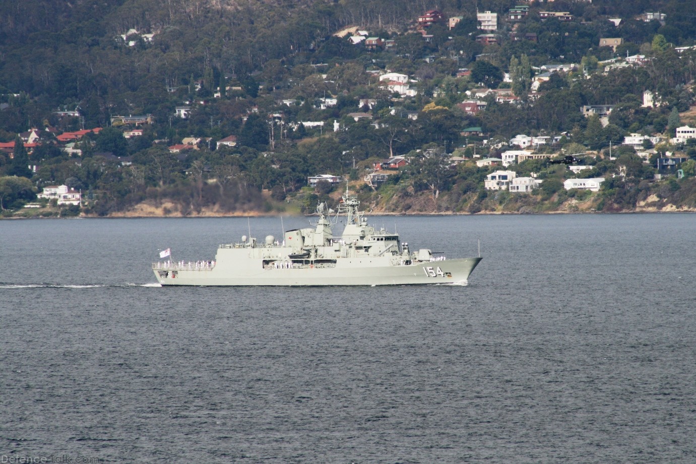 HMAS Parramatta visiting Hobart Feb 8 2008