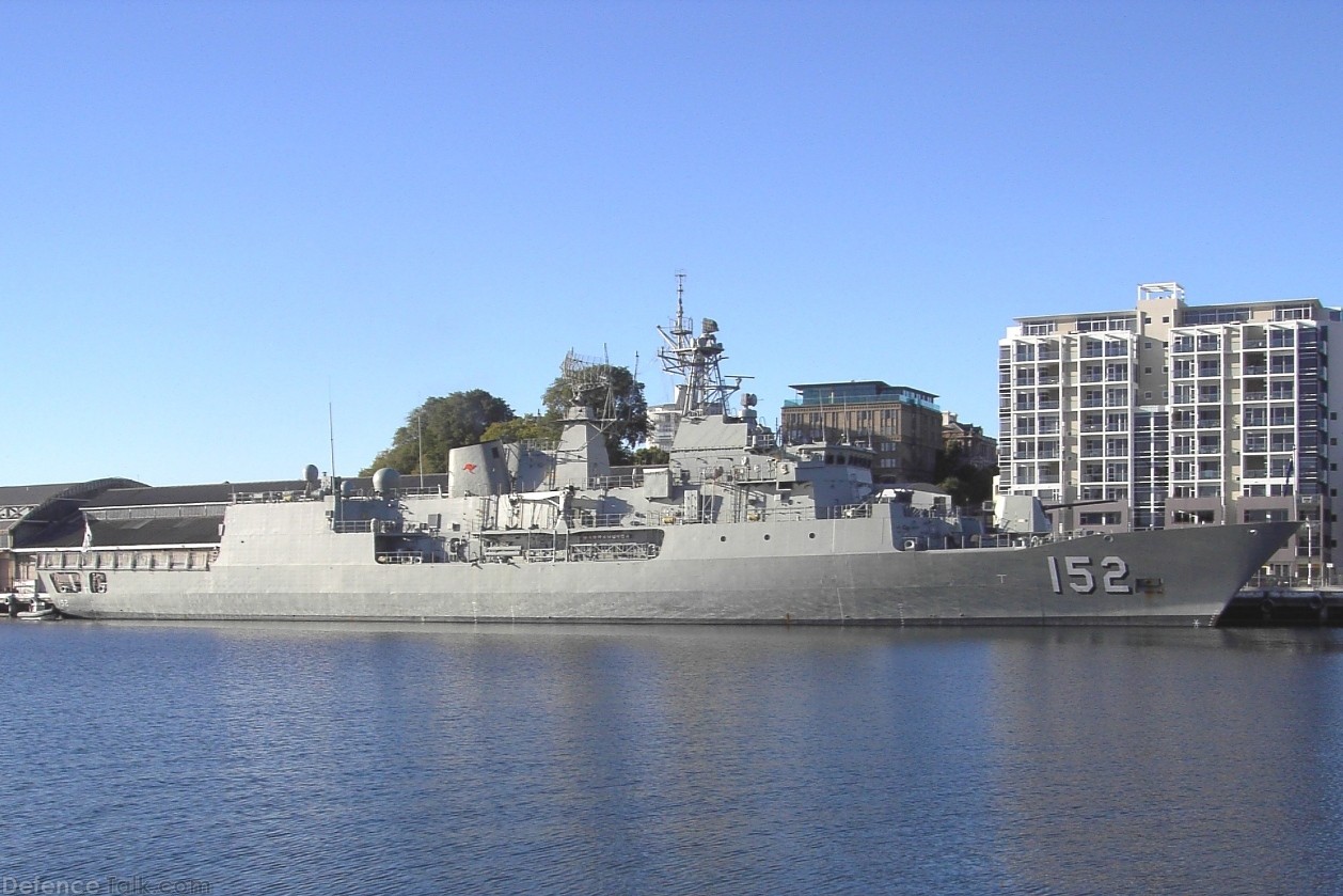 HMAS Warramunga FFH 152 in Hobart