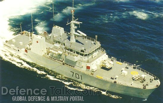 HMCS Glace Bay Kingston-class Maritime Coastal Defence Vessel MCDV