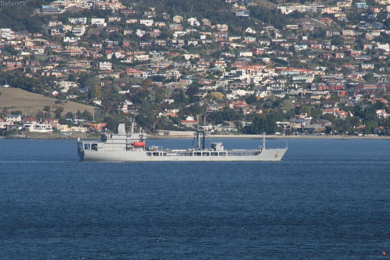 HMNZS  Endeavour in Derwent