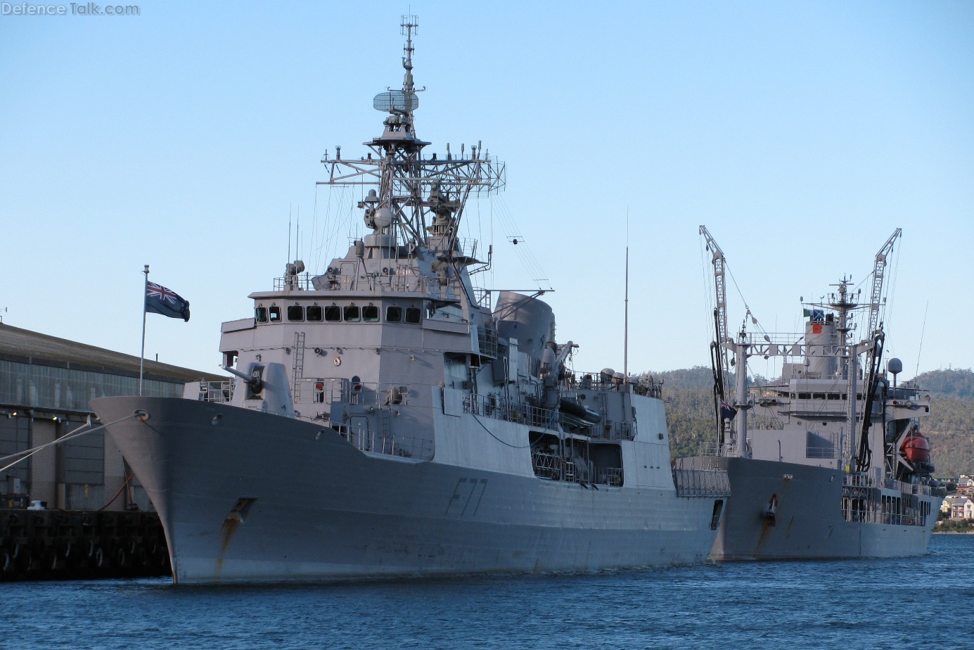 HMNZS  Te Kaha and  Endeavour