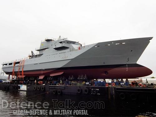 HMS Clyde launch