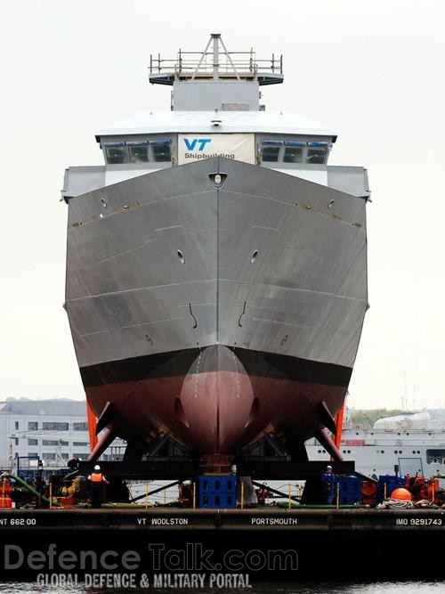 HMS Clyde launch