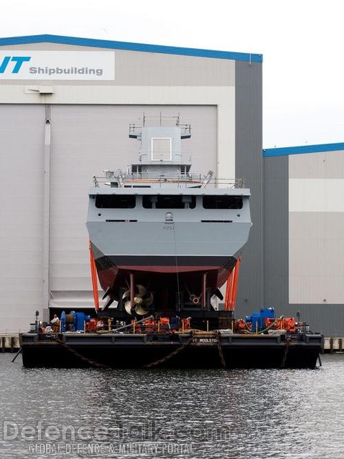 HMS Clyde launch