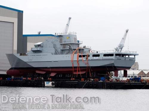 HMS Clyde launch