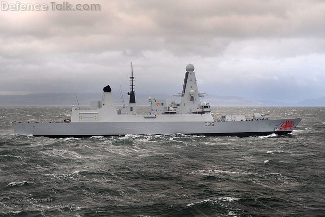 HMS Dragon D35