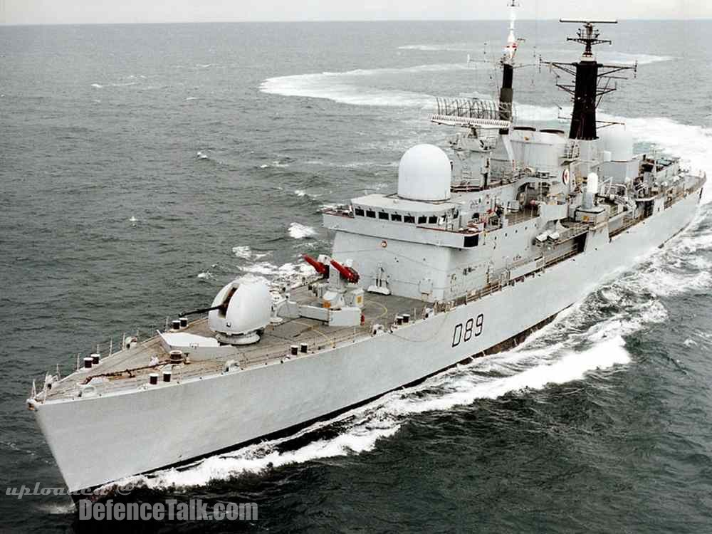 HMS Exeter D89