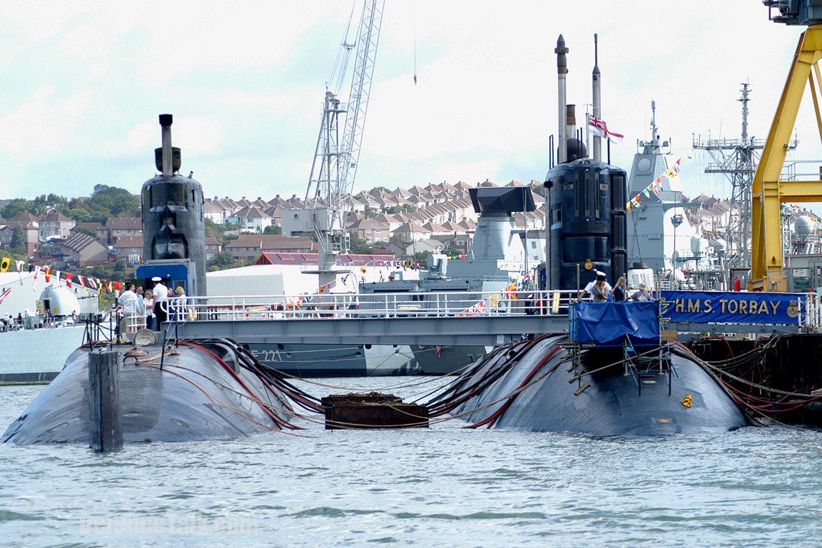 HMS Torbay and HMS Spartan