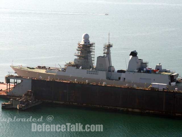 "HORIZON" class destroyer "Andrea Doria" under construc