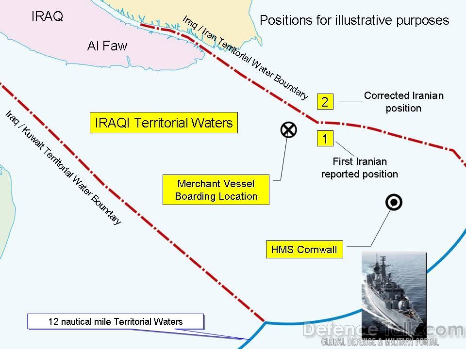 Hostage Crisis of 2007 Map