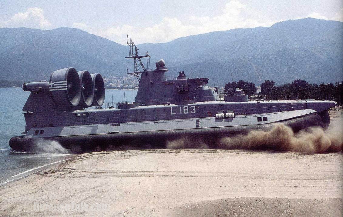 Hovercraft "Zakinthos" Zubr Class Hellenic Navy