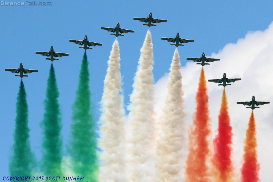 IAF Freece Tricolori MB339A