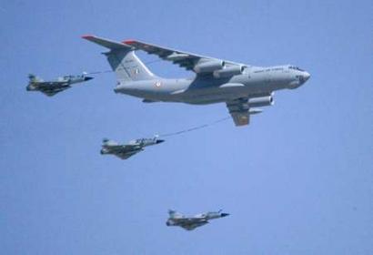 IAF Mirage 2000s refuelling