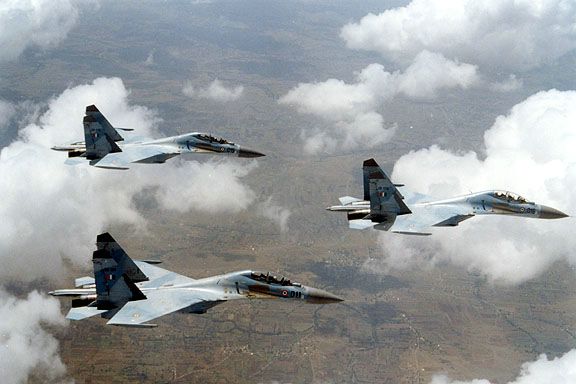 IAF Sukhoi 30MKI's