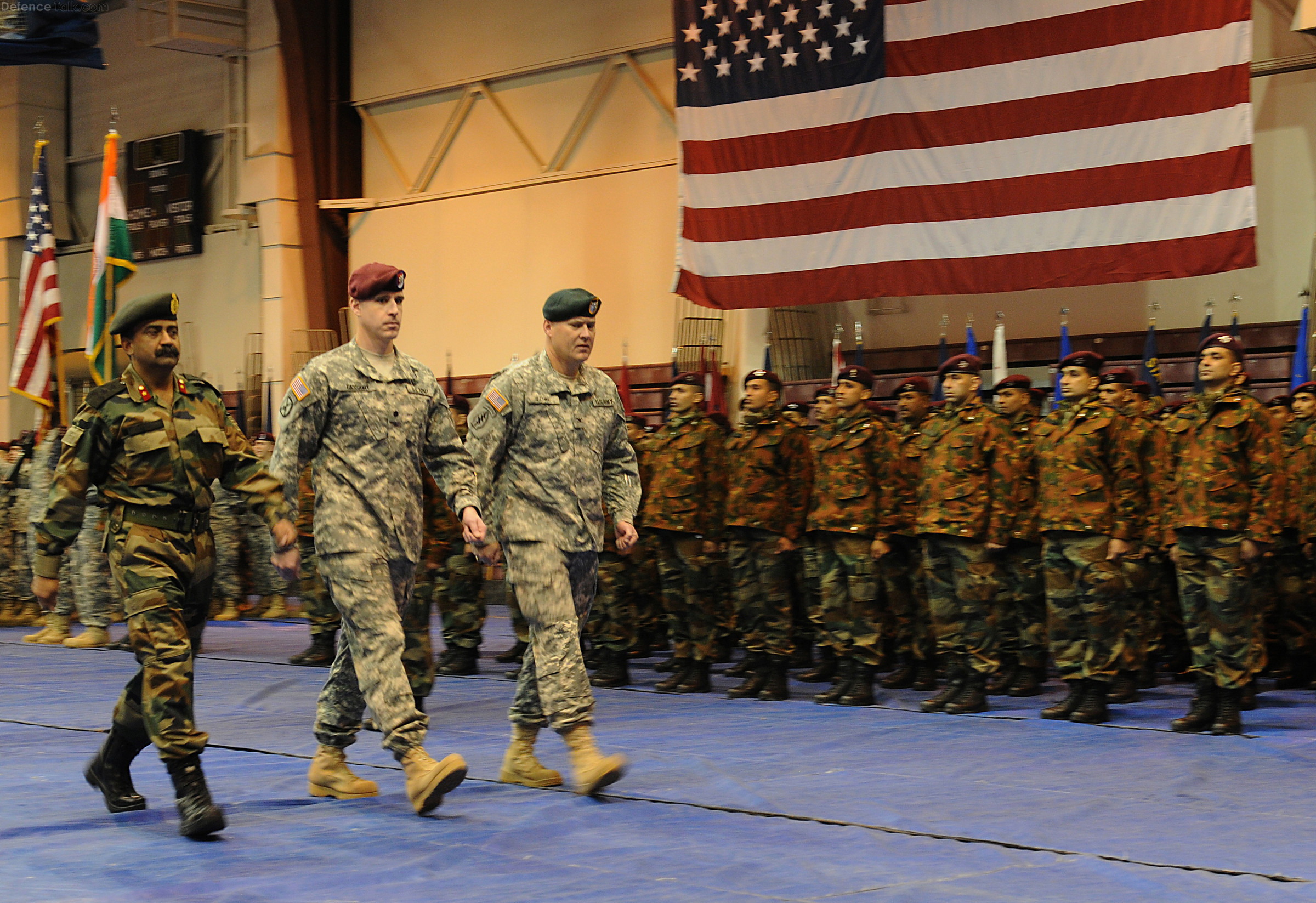 Indian Army and U.S. Army senior leaders