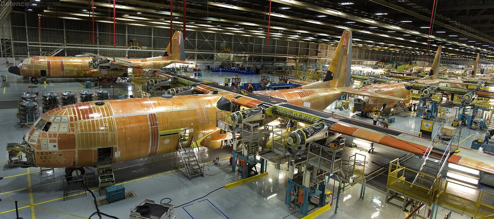 Indian C-130J assembly line