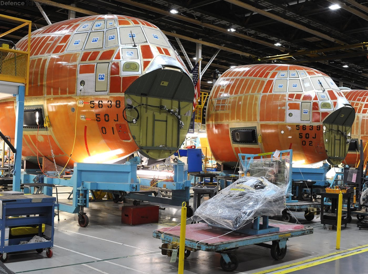 Indian C-130J assembly line